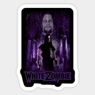 White Zombie Sticker